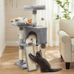 Feandrea Arbol Gato: perchas tapizadas para descanso suave y estable.