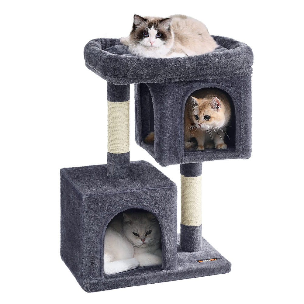 Feandrea arbol-gatos-percha-grande: plataforma amplia para estirarse y descansar