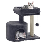 Feandrea arbol-gatos-sisal-poste: poste de sisal ideal para rascar y escalar en espacios reducidos.