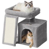 Feandrea cima de la torre para gatos, percha cómoda para observar
