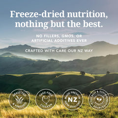 Croquetas crujientes de Feline Natural para gatos con proteína de calidad