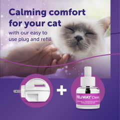 Cobertura de espacios FELIWAY Classic hasta 700 ft² para tranquilidad.