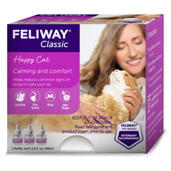 Recambios FELIWAY Classic 48 ml para difusor, reduce signos de estrés en gatos