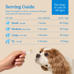 Ingredientes de algas marinas en Fera Pets apoyan dientes y encías