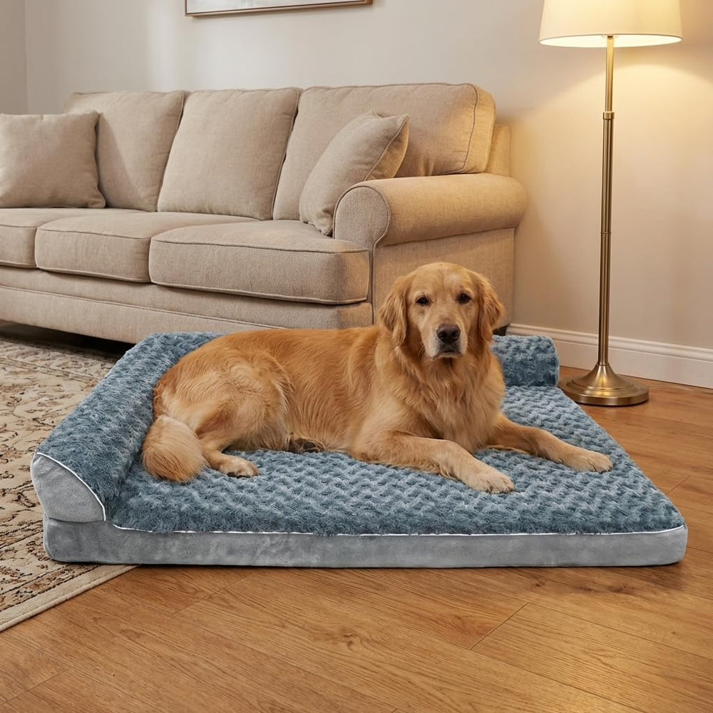Cama ortopédica FFIQQ con espuma de memoria para articulaciones y confort nocturno