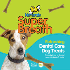 Huesos dentales Fido para perros pequeños, masticación segura y sabrosa