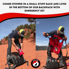 Fido Pro Airlift diseño ligero rojo para transporte cómodo.