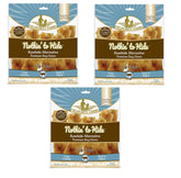 Fieldcrest Farms chuches para perros en acción, masticación segura