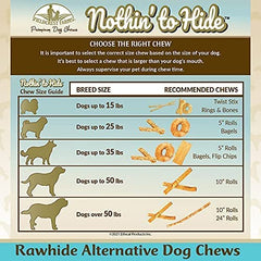 Fieldcrest Farms palitos de res, snack proteico para perros en movimiento