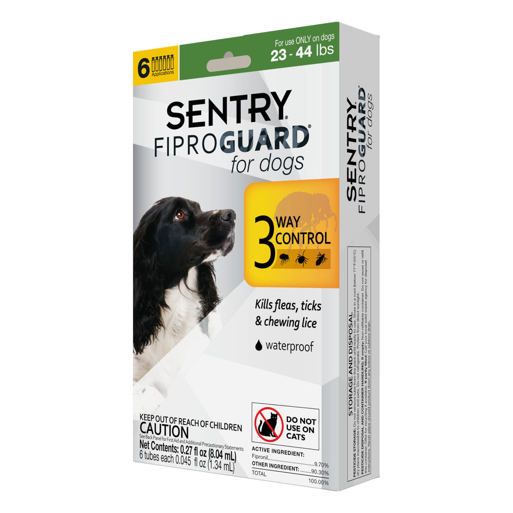 Fiproguard para perro: aplicación en la piel para control de pulgas y garrapatas