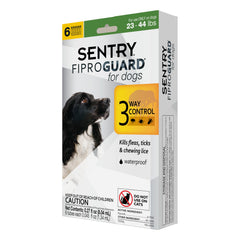 Fiproguard para perro: aplicación en la piel para control de pulgas y garrapatas