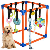 Gimnasio Flickzy para cachorros, estimula movimiento y juego en interiores.