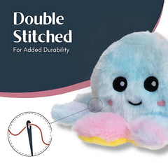 Flourish Pets Juguete 3 en 1 con pulpo: perfecto para masticar, apaciguar encías y jugar