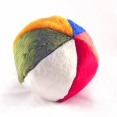 Fluff & Tuff bola de playa 7 pulgadas, ideal para juegos al aire libre y mordisqueo suave.