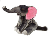 Fluff & Tuff Edsel Elephant, 11 pulgadas, juguete suave y duradero para juego interactivo seguro
