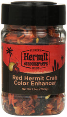 Fluker's mejorador de color cangrejo ermitaño rojo, botella visible, realce natural del color.