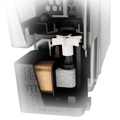 Fluval AC110 entrada y salida bien posicionadas para flujo uniforme.