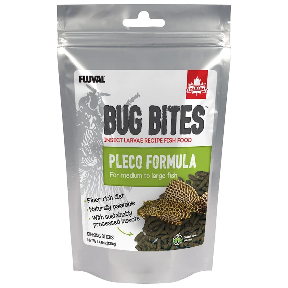 Fluval Bug Bites para peces de fondo, alimento nutritivo y palatable
