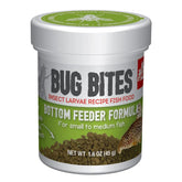 Fluval Bug Bites: granulos para fondo, promueven ingestión rápida y palatabilidad en peces de fondo.
