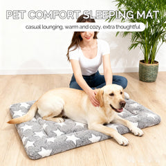 Fogkiss cama perro colchoneta lavable a máquina, limpieza sencilla para dueños activos