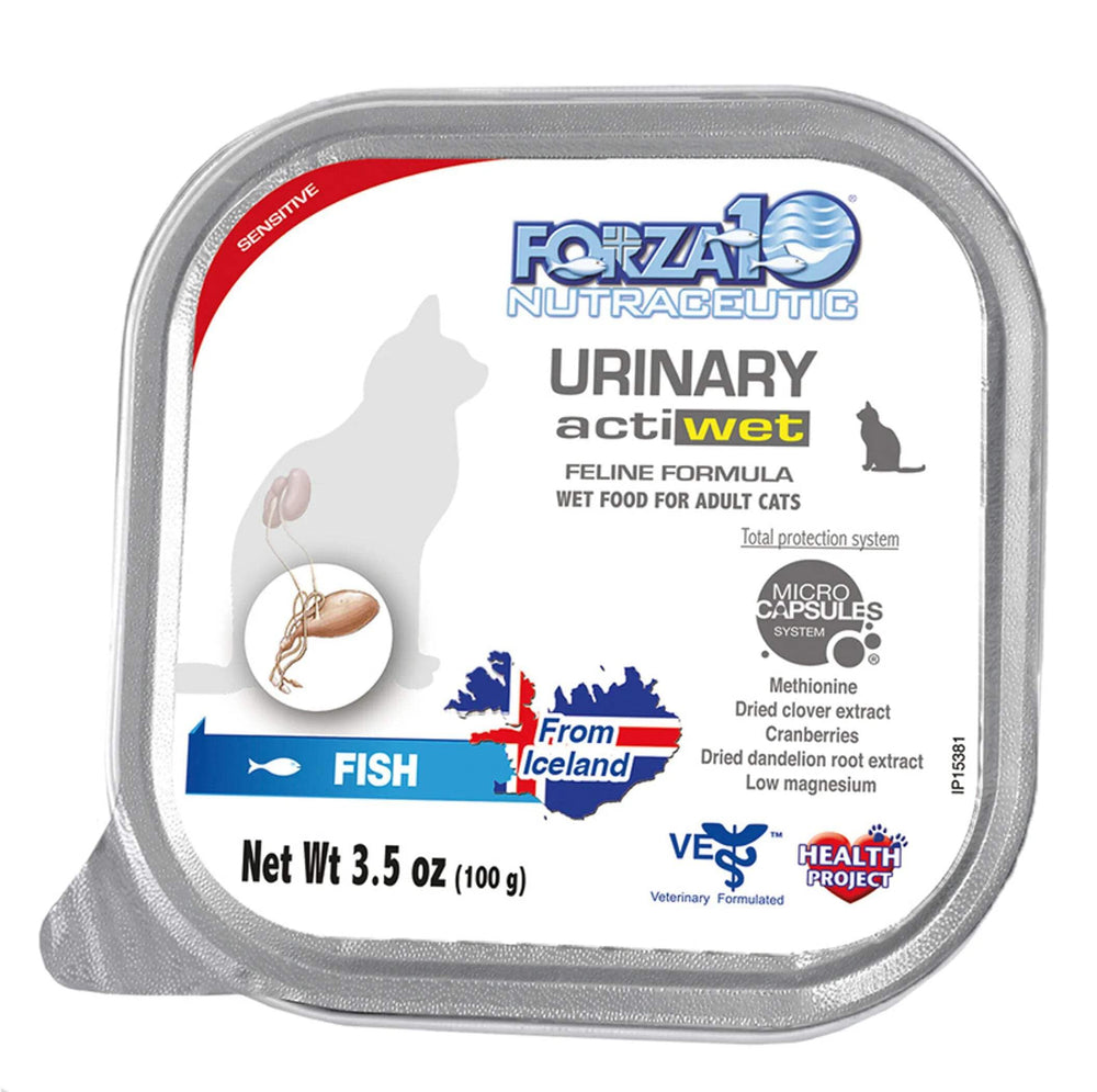 Forza10 comida húmeda para gatos con salmón, sabor atractivo para consumo diario