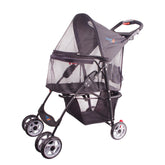 FOURPAW Carrito ventana frontal, mantiene a tu mascota cerca durante el paseo