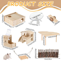 Foxtell rueda silenciosa hamster – ejercicio nocturno sin ruido para un hamster activo