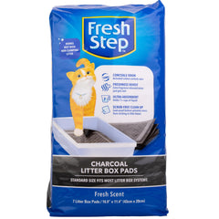Fresh Step almohadilla para caja de arena con carbón activado, control de olores