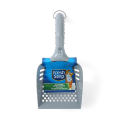 Fresh Step Cucharón ergonómico con mango texturado para agarre seguro.