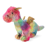Fringe Studio Dragón Arcoíris con chirrido alto para juego activo.