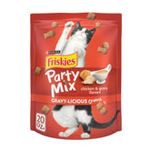 Friskies bolsa 20oz, sabor pollo con salsa gravy, premio sabroso para tu gato.