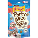 Friskies Yums Naturales con Atún Salvaje: empaque para snack diario.