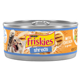Friskies Shreds con pollo en salsa, textura deshilachada atractiva para gatos
