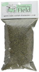 From The Field catnip fino molido sin tallos en bolsa 1.5 oz para rellenar juguetes.