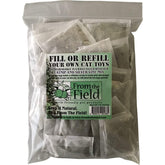 From The Field Catnip Tea Bags: empaque reutilizable para juguetes felinos y juego sin desorden