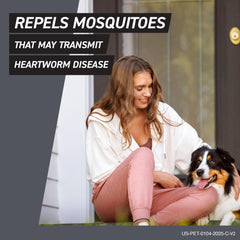 Frontline Shield: repelencia-garrapatas-mosquitos durante salidas al exterior.