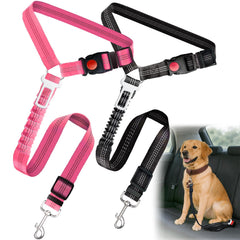Frskcssd cinturón de seguridad para perros, diseño duradero en coche