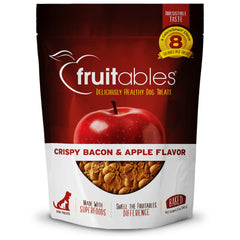 Fruitables galletas-perro-calabaza-tocino-crujiente, premiar tras paseo.