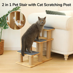 FUKUMARU escalera para subir a la cama o sofá, ideal para perros y gatos
