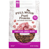 Full Moon alimento canino proteina pura secado al aire en bolsa, fácil de servir.