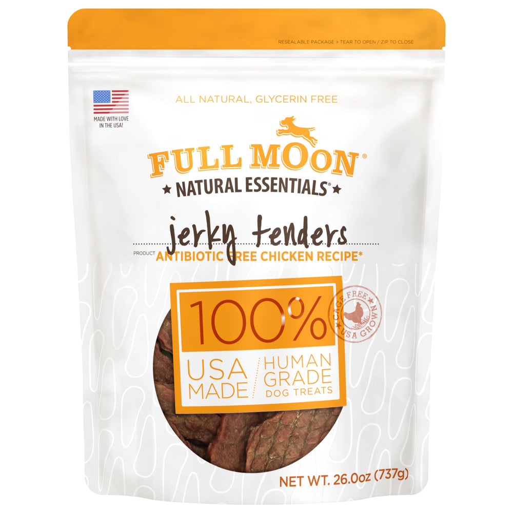 Full Moon Tenders de Pollo envase práctico para snack diario del perro