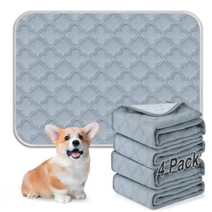FunFurry almohadillas lavables para perros, paquete de 4, fáciles de reemplazar.