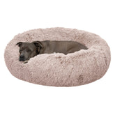 furhaven cama dona para perro grande, descanso cómodo y seguro.