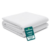 Forro protector Furhaven para cama de perro, protege contra agua y manchas.