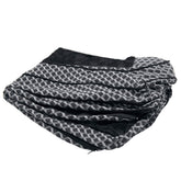 Furhaven funda de repuesto para cama de perro en diamante gris, fácil de lavar.