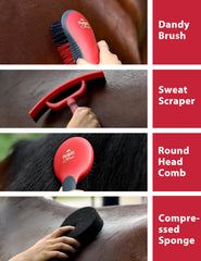 Cepillo duro Furrishine para remover suciedad más resistente.