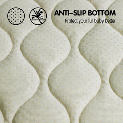 Cama furrybaby ligera y plegable, perfecta para viajes.
