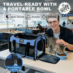 Cama blanda desmontable de Furtent, confort para cachorros y gatitos.
