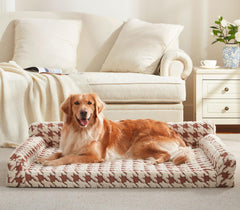 FURTIME: cama ortopédica XL con espuma de memoria para descanso profundo.