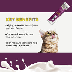 Fussie Cat pack4 0,5 oz envase conveniente para gatos